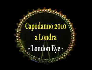 188 - Capodanno a Londra - Fuochi d'artificio sul London Eye