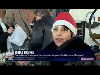 Reportage France 3 Auvergne au marché de Noël 2010