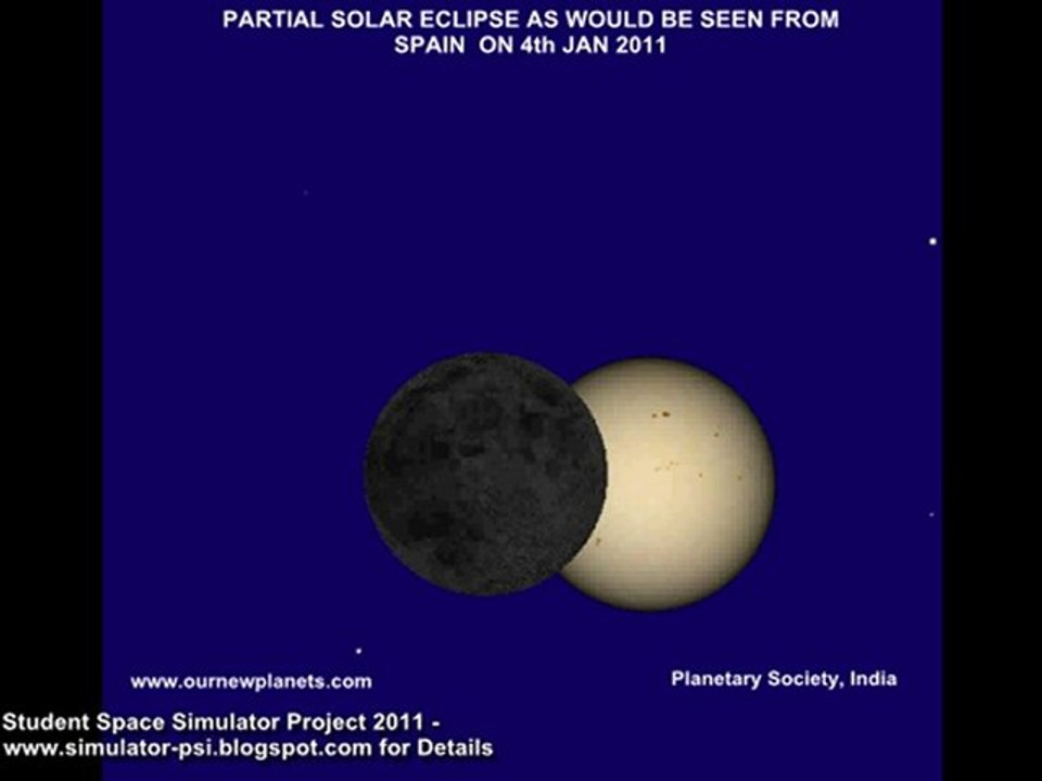 4Jan 2011 Eclipse SPAIN -4 de enero Eclipse ESPAÑA