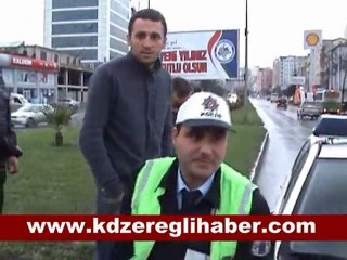 kaza devrek yol ayrımı