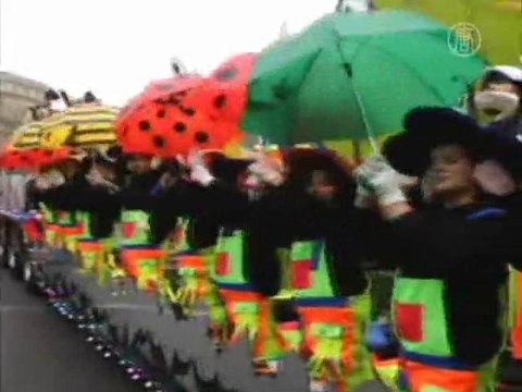 Как прошел новогодний парад в Лондоне