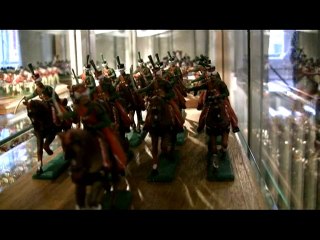 La collection de soldats de plomb du salon Mortier