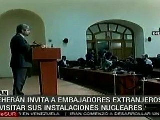 Descargar video: Teherán invita a embajadores extranjeros  a visitar sus ins