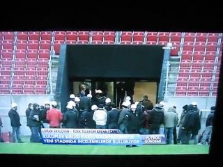 tt arena çimler harika harika