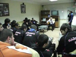 Kağızmanspor Düzköy'deki kampta Yılbaşına Coşkuyla Girdi