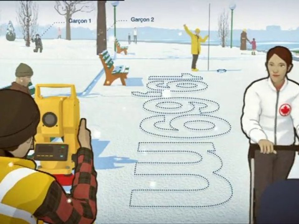 Campagne publicitaire athlétisme AREVA : le lancer