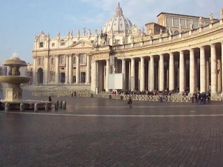 Vatican Place Saint Pierre 1er Janvier 2011