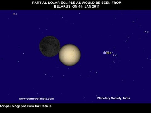 4th Jan 2011 Eclipse BELARUS 4 января 2011 Eclipse БЕЛАРУСЬ
