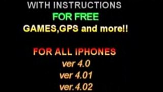 Jailbreak/Unlock ios4.1 Your iPHONE/iPAD/iPOD 2G,3G,3GS,4G