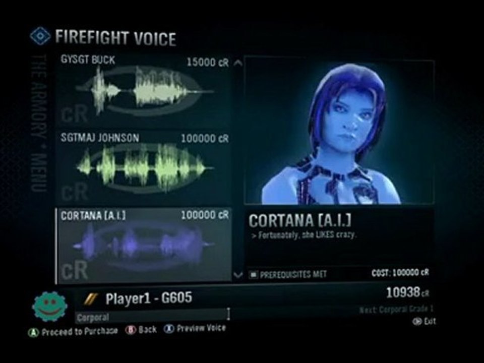 Halo Reach - The Armory - Armor Customization