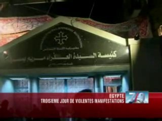 Troisième jour de violentes manifestations