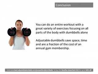 Bowflex Reviews - SelectTech 552 Dumbbe