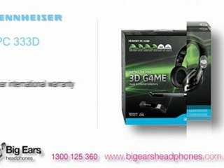 Sennheiser PC 333D USB Headphone Overview Video