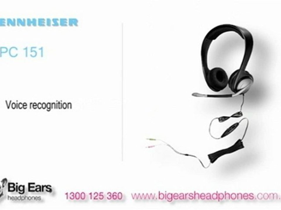 Sennheiser PC 151 Headphone Overview Video