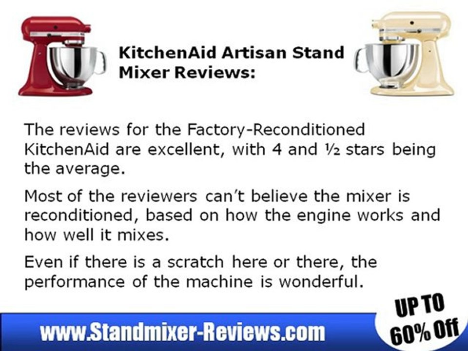 KitchenAid Artisan Stand Mixer