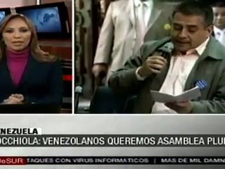 Cocchiola: venezolanos queremos una Asamblea plural