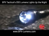 Flashlight Lumens – 6PX Tactical Delivers 200 Lumens