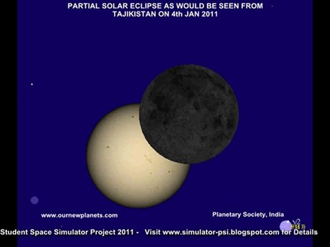 4th Jan 2011 Eclipse - TAJIKISTAN 4 января 2011 Eclipse