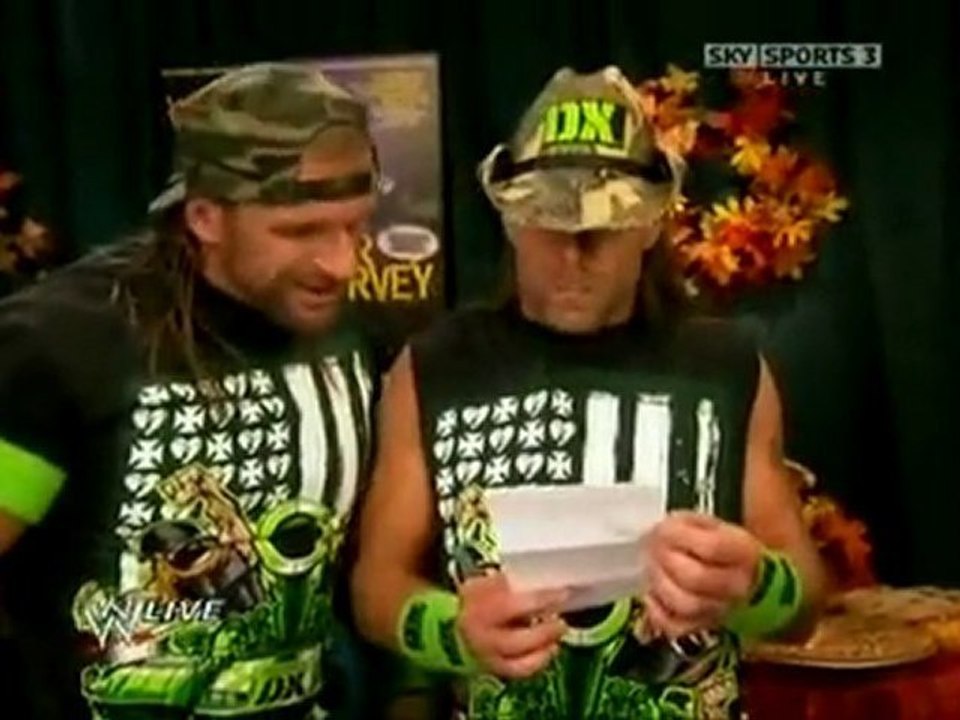 DX after Survivor Series talk about the kick last nigh