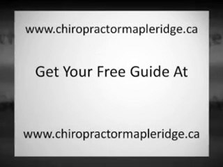 Learn How To Choose The Best Chiropractor In Maple Ridge BC