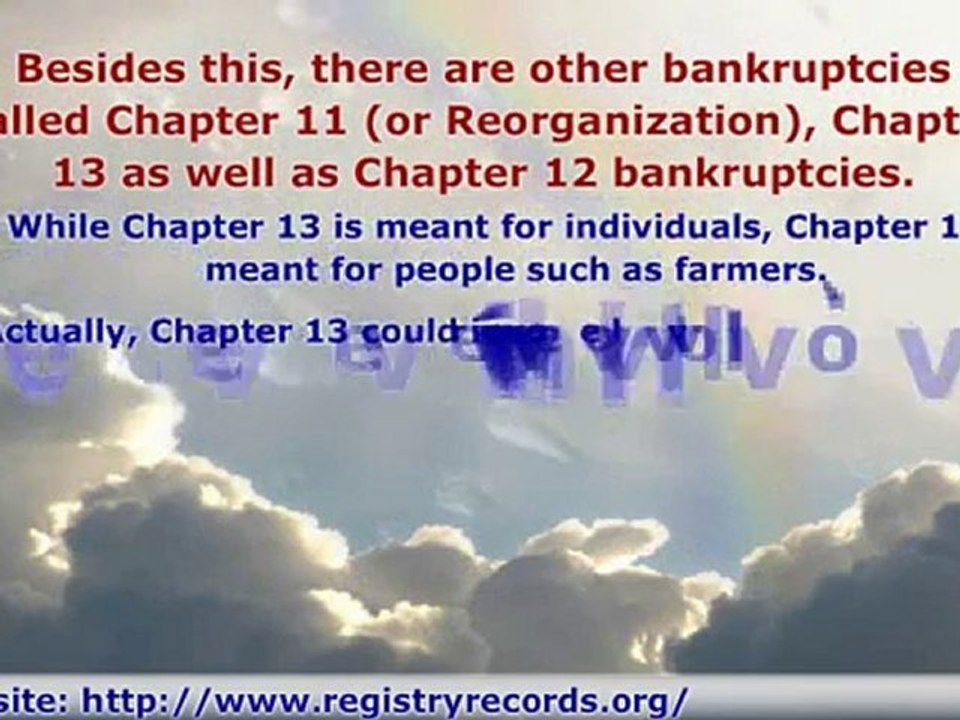 Bankruptcies - Get to Know Why You Shouldn't Give Up