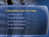 Diet And Health : Why is a healthy diet important?