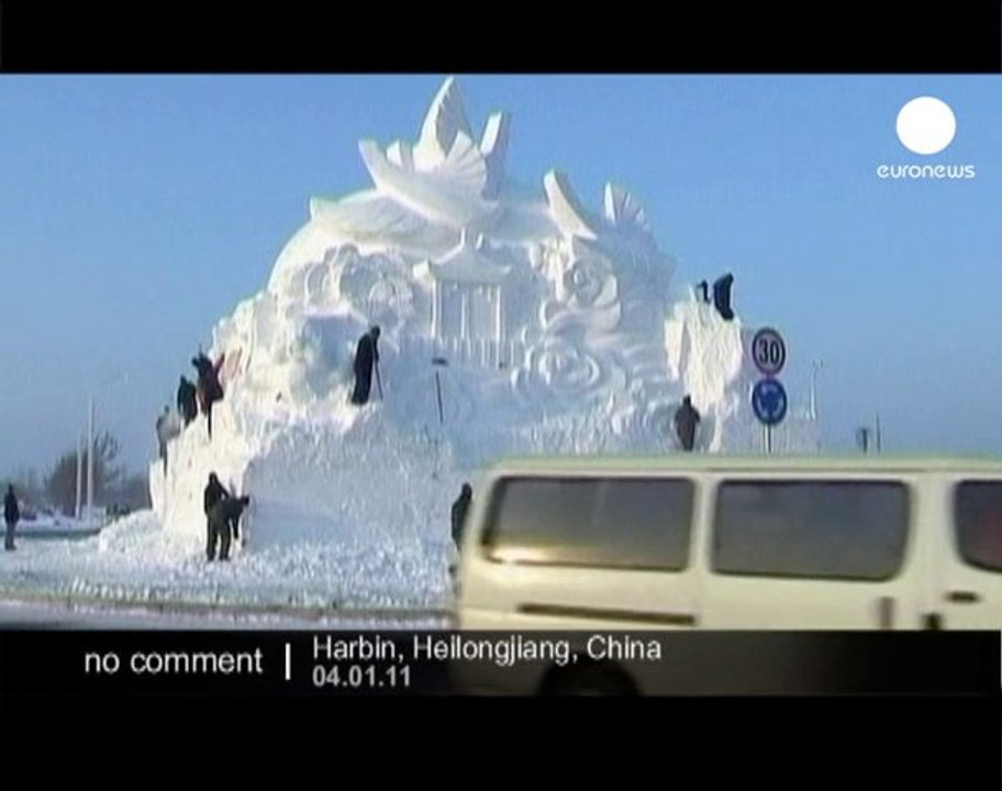 Festival de sculptures sur glace à Harbin... - no comment
