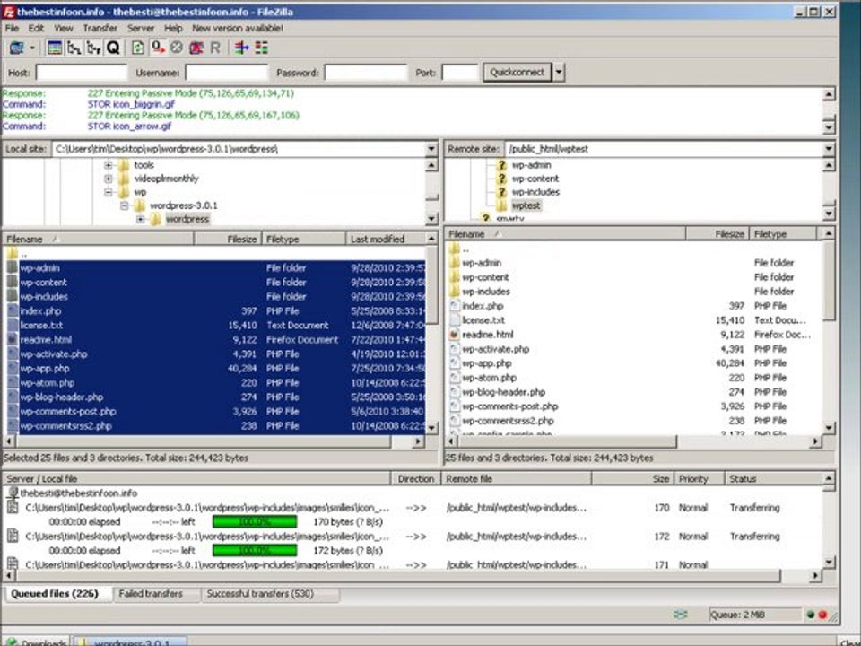 How to Install Wordpress manually.