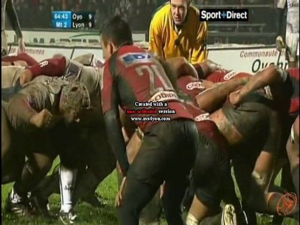 Match USO-Lyon résumé 2eme mi temps images Sport+ saison Prod2 2010/2011
