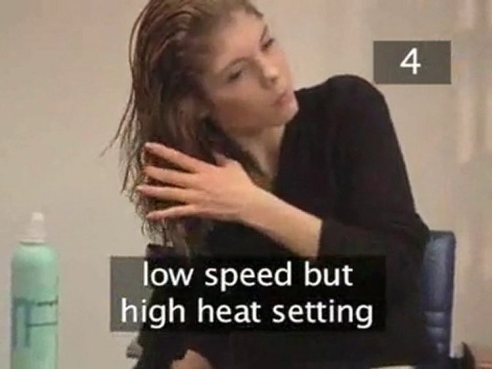 How To Blow Dry Curly Hair