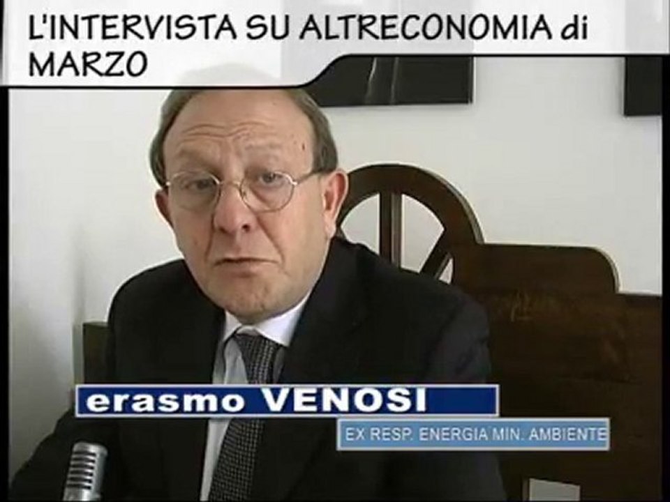 Il business del gas - Intervista a Erasmo Venosi