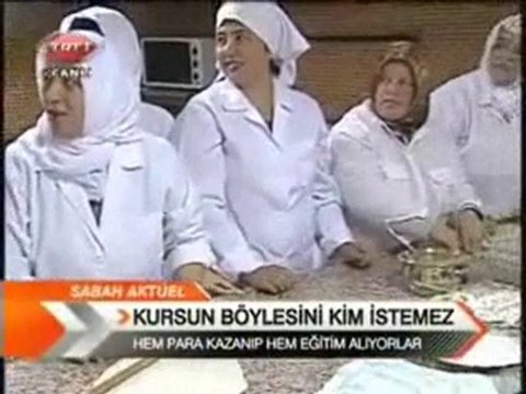 Nene Hatun Kurs Merkezi'nden Görüntüler-Trt 1