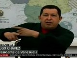 Hugo Chávez: espero que la oposición realmente vaya hacer