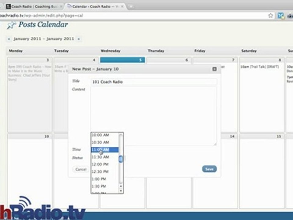 How I Use the Wordpress Editorial Calendar