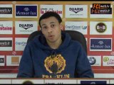 L'interview de Francis Coquelin avant FC Lorient / Vannes OC