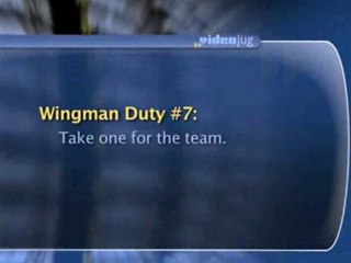 The Wingman : What does "jump the grenade" mean?