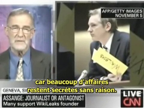 CNN: Un ex-agent de la CIA défend Assange et Wikileaks