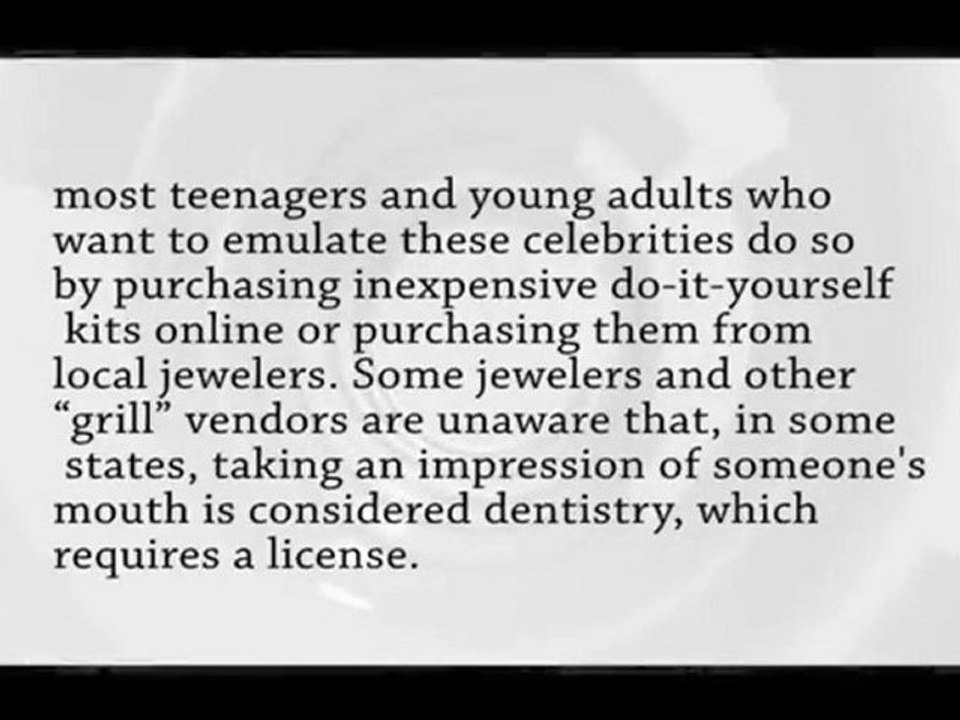 An Elk Grove Dentist Talks About Teeth That Go Bling