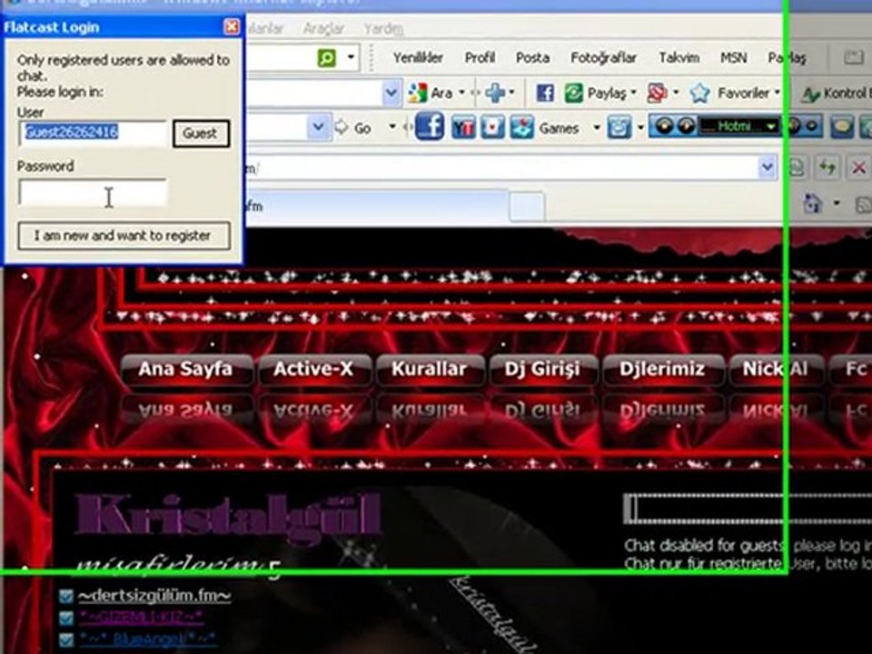 flatcast destek maviss.sekilli nick.alma.dersi