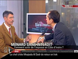 Bernard Lugan - 05-01-2011 - i- TELE - L'info sans interdit