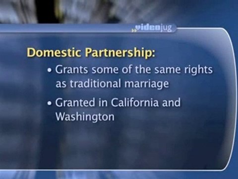 Domestic Partnerships : What is the definition of a domestic partnership ?