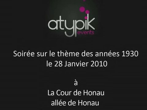 Soirée 1930 le 28 janvier 2011