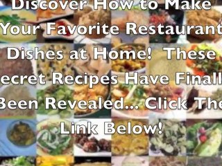 Recipe Secrets Exposed