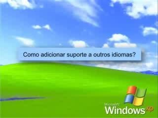 Como adicionar suporte a outros idiomas?