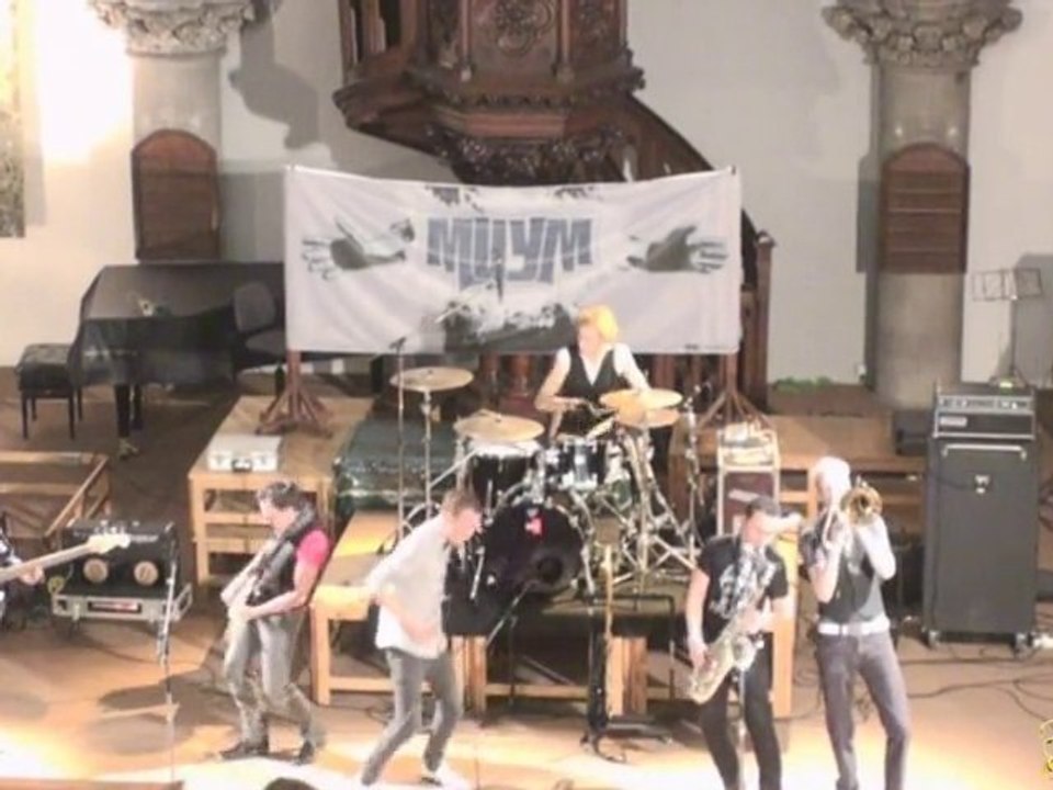 Concert de Make Up Your Mind Temple Saint-Etienne Mulhouse