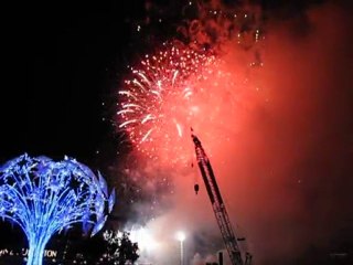 New Year Eve Fireworks in Singapore