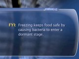 Preventing Foodborne Illness : Will freezing food kill all bacteria-causing illnesses?
