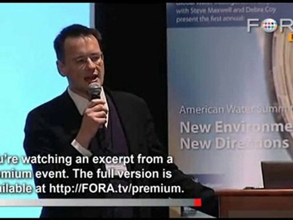 The Municipal Water Market: Supply Side 2009