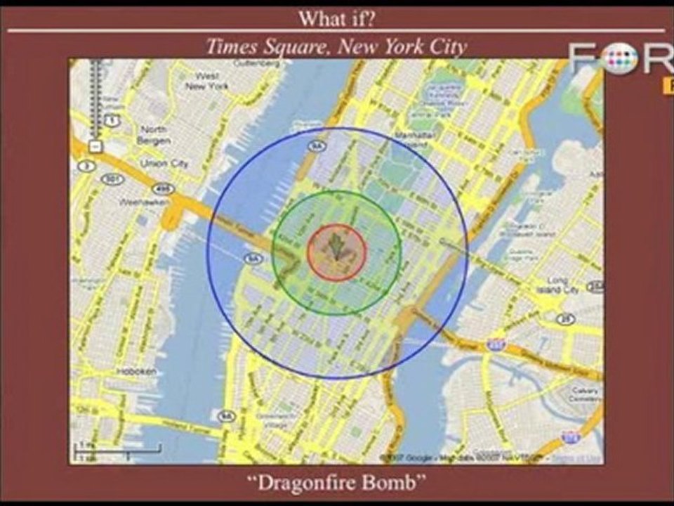 What if the 'Dragonfire Bomb' Detonated in Times Square?