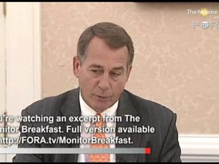 Rep. Boehner Not Surprised by WaPo's 'Top Secret America'